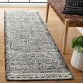 thumbnail image 2 of SAFAVIEH Metro Clover Geometric Runner Rug, Black/Ivory, 2'3" x 8', 2 of 11