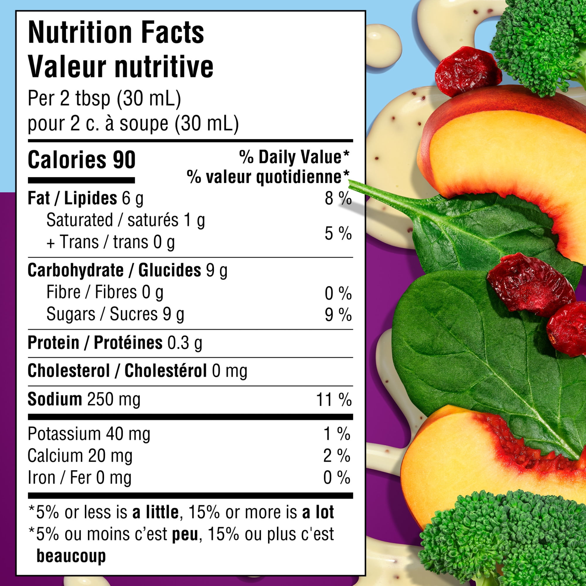 Kraft Calorie-Wise Creamy Poppyseed Salad Dressing, 425 mL Bottle