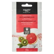 Equate Beauty Grapefruit & Kiwi Self Heating Mask, 1 Mask