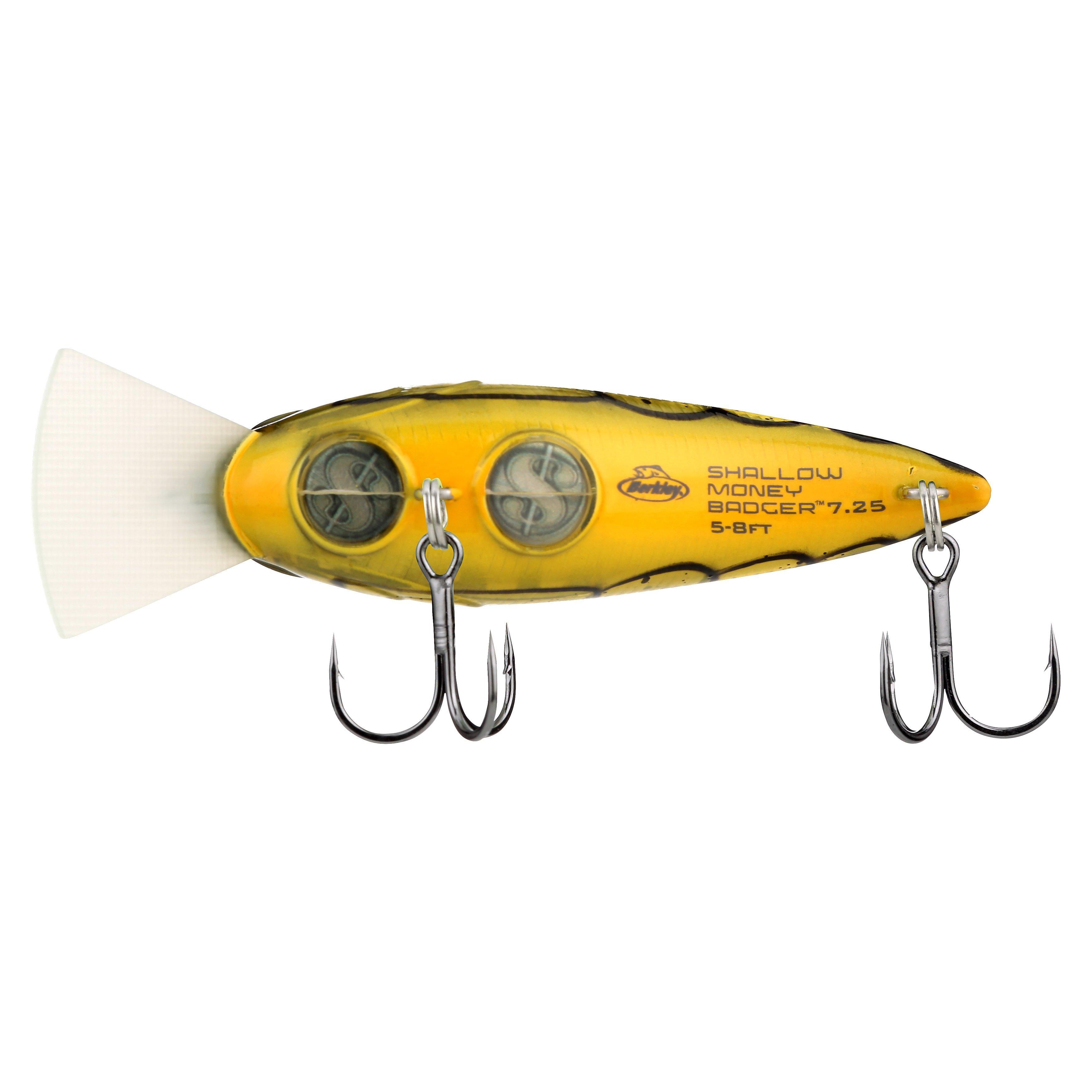 Shallow Money Badger Fishing Crankbait, 2.75 in, Phantom Craw