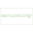 thumbnail image 1 of Meeting You was Fate, Becoming Your Friend was by Choice.. Vinyl Quote - Medium - Grass, 1 of 2