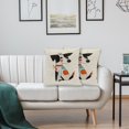 thumbnail image 4 of BKER Abstract Color Polyester Animal Throw Pillow Covers Featuring Dogs And Cats For Home Sofa Decoration", 4 of 4