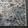 thumbnail image 4 of SAFAVIEH Carmel Ottoline Floral Area Rug, Ivory/Blue, 3' x 5', 4 of 9