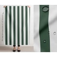 thumbnail image 3 of Soimoi Waterproof Outdoor Fabric By 3 Yard | Stripe Print on Green | 56" Wide | UV Resistant & Durable Taffeta Material for Cushions, Covers, Curtains, awning & DIY Projects, 3 of 7