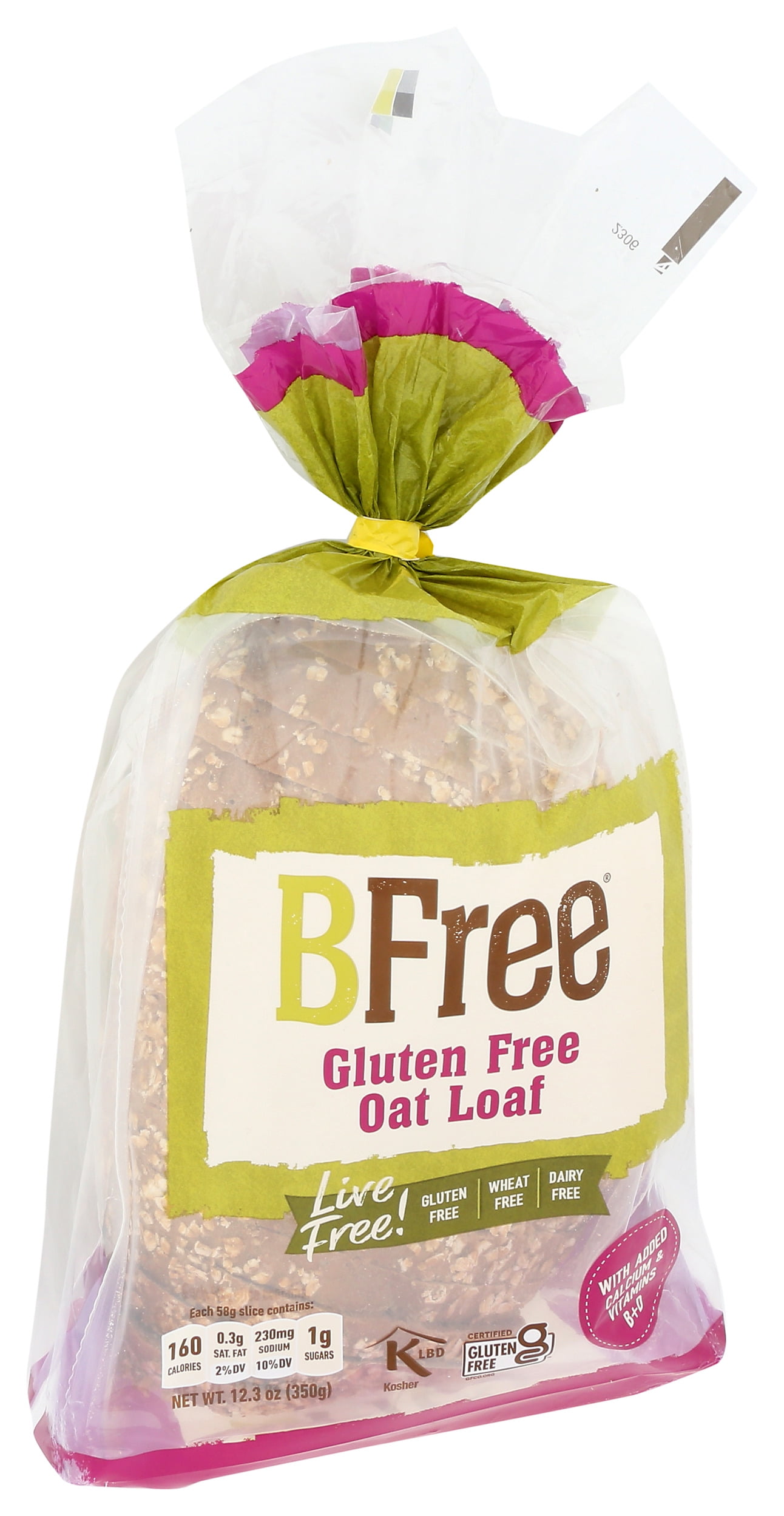 (Pack of 6), BFree Gluten Free Oat Loaf, 12.3 oz