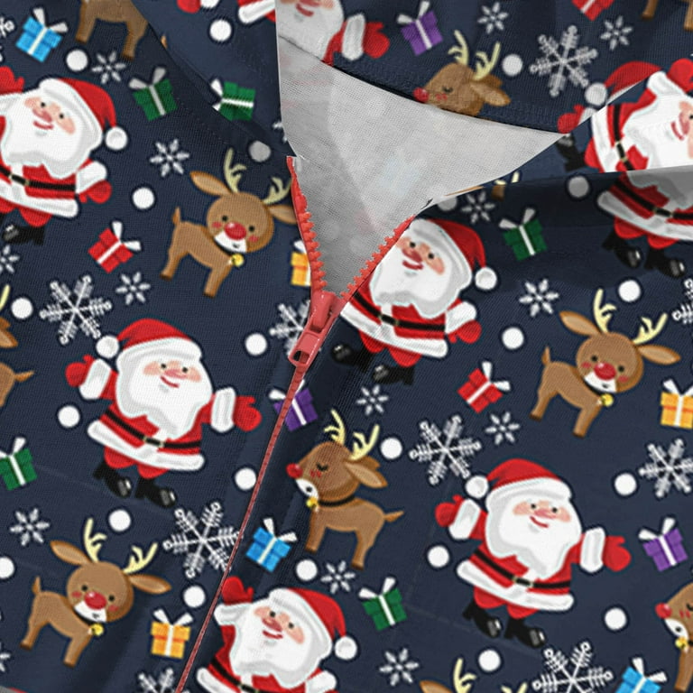 Lisingtool pajamas for women set Christmas Pjs Deer Plaid Print