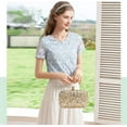 thumbnail image 3 of Women Bling Evening Bag Fashion Embroidered Beaded Sequin Clutch Cocktail Wedding Party Purse, 3 of 6