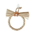 thumbnail image 2 of Milaget Bird Swing Chewing Toy Interactive Play Stable Lightweight Woven Parrot Foraging Round, 2 of 9