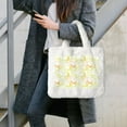 thumbnail image 7 of Yiaed Lemon Potatoes Print Fluffy Shoulder Bag Plush Bags Women Ladies Tote Bag Fluffy White Furry Purse Handbag for Autumn and Winter, 7 of 7