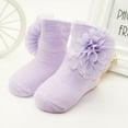 thumbnail image 3 of Baby Non Slip Grip Ankle Socks for Infants Toddlers Kids Girls, 3 of 4