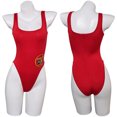 thumbnail image 4 of Traje de baño de CJ Parker para Halloween, traje de baño para mujer, bikini, pantalones para hombre, traje de baño de la película Baywatch, juego de rol, traje de fiesta de playa sexy de verano, 4 of 5