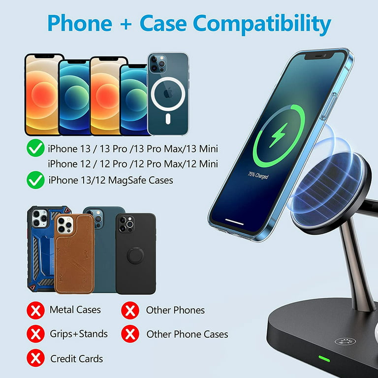 UGREEN iPhone and AirPods 2-in-1 Magnetic Wireless Charging Station
