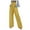 Yellow, variant on XFLWAM Wide Leg Pants for Women Casual Dress Pants for Work High Waist Belted Palazzo Trousers with Pockets Black M