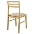 thumbnail image 5 of Bowery Hill 3-Piece Transitional Wood Dining Set with Drop Leaf in Natural, 5 of 20