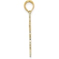 thumbnail image 2 of 14k Yellow Gold Solid Polished Gymnast Charm - 20.5mm, 2 of 6