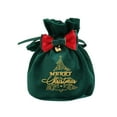 thumbnail image 2 of YOHAVEN Christmas Velvet Gift Bag Bundle Pocket Holiday Candy Packaging Bag for Seasonal Party Home Table Mantle Office Decoration Display, 2 of 5