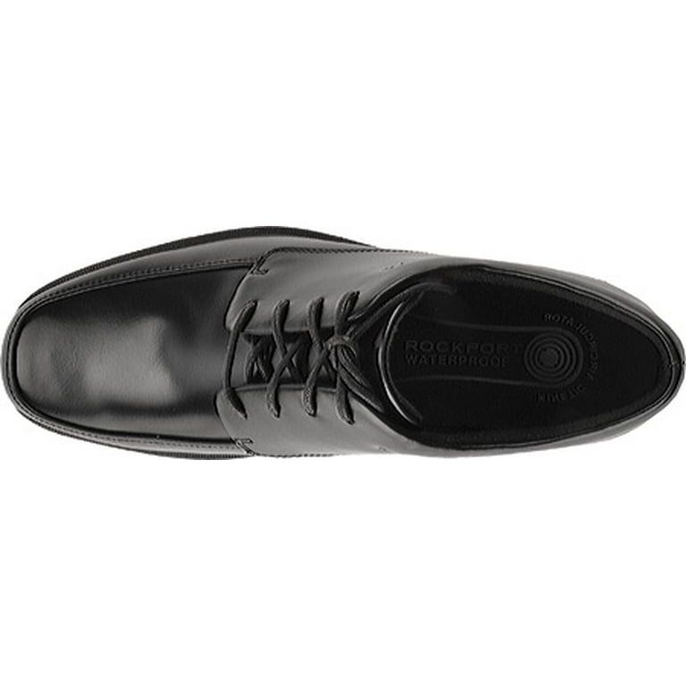 rockport evander moc toe black men's dress shoes k71057 rockport evander moc toe black men's dress shoes k71057