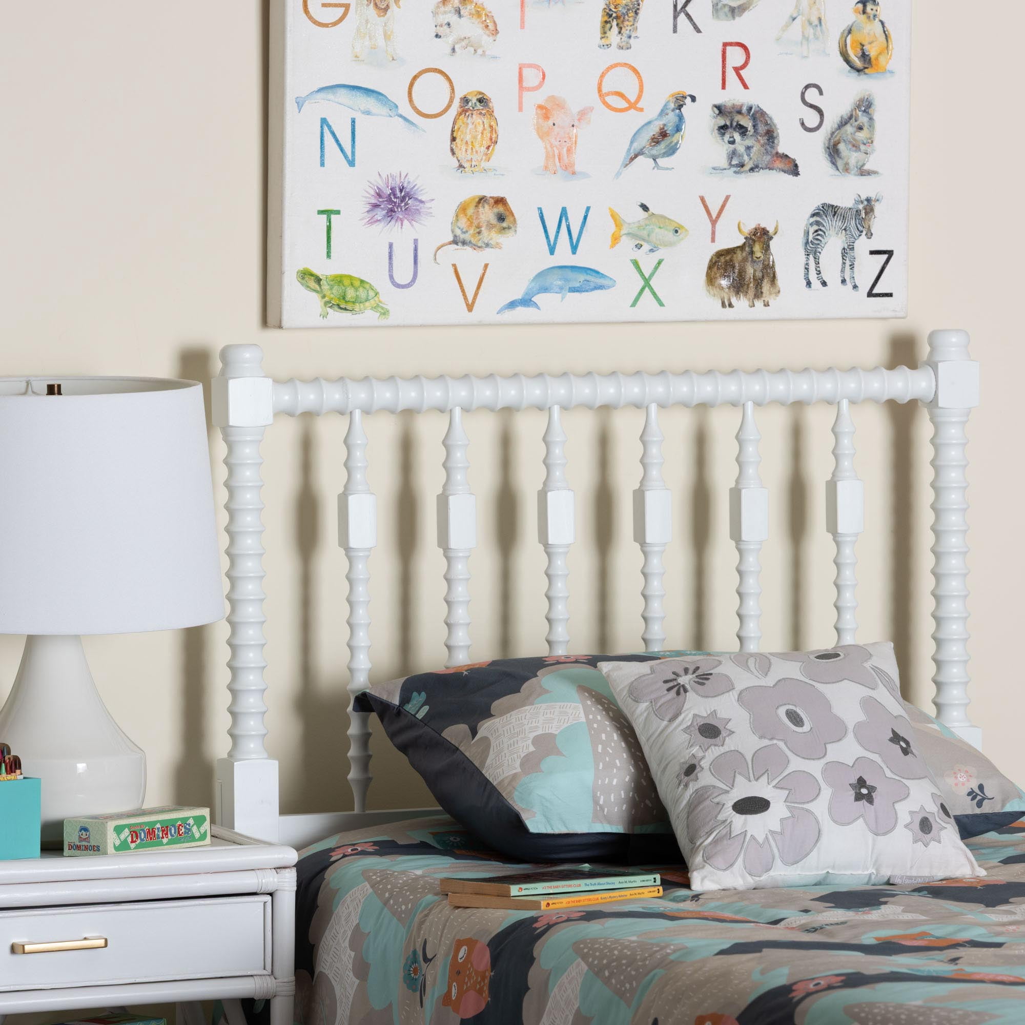 Baxton Studio Juliette Traditional Headboard, Twin, White
