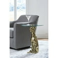 thumbnail image 6 of Signature Design by Ashley Vallain Accent Table, Antique Gold Finish, 6 of 6