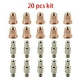 thumbnail image 1 of Embouts d'Électrodes Consommables pour Coupe-Plasma Chicago Electric 95136 Pcs Kit de 20 Pcs, 1 of 3