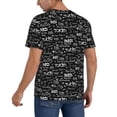 thumbnail image 2 of Hirioo Travel The World for Men's Baseball T-shirt Shirts Short Sleeve Casual Summer Button Stretch T Shirts,Size S-4XL-Large, 2 of 7