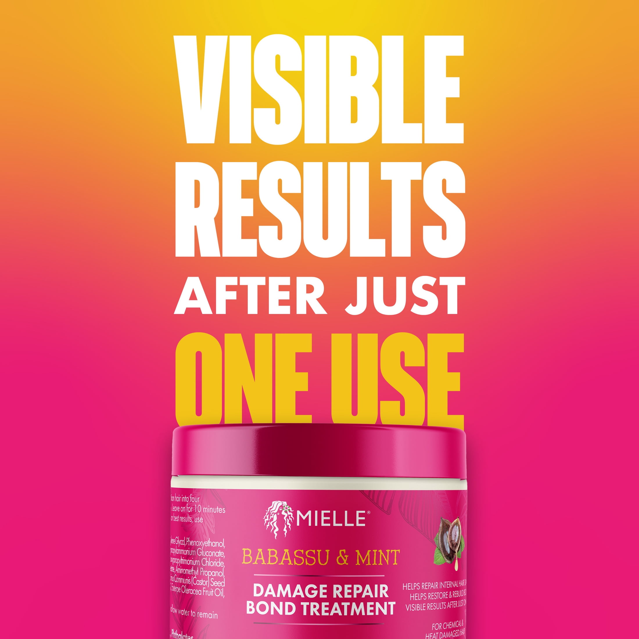 Mielle Babassu and Mint Damage Repair Bond Treatment - 5.5 oz