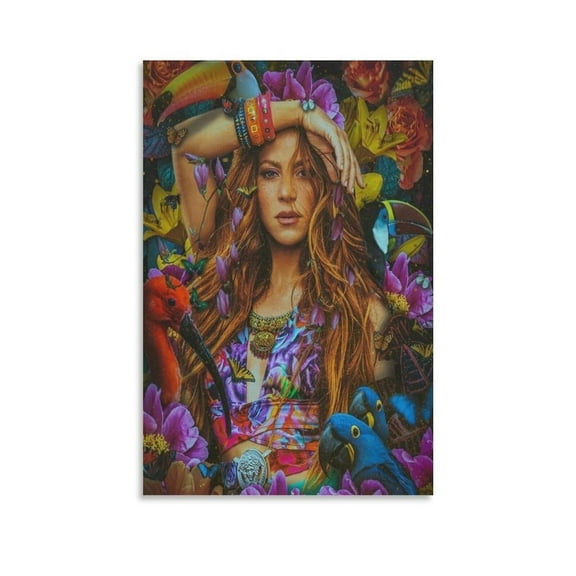 Shakira Canvas Poster Bedroom Decoration Landscape Office Valentine's Birthday Gift