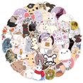 thumbnail image 3 of Vinyl Cute Rabbit Decals Bunny Stickers Pack 50 Pcs Rabbit Stickers and Decals for Laptop Car Luggage Water Bottle Helmet Skateboard, 3 of 6