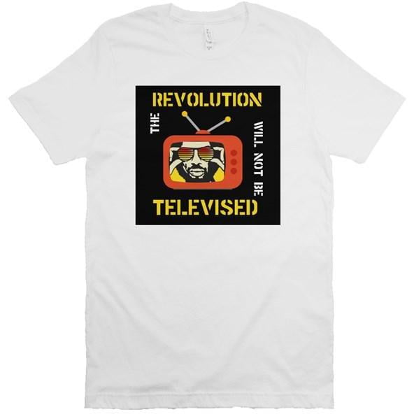 Pharoh Clothing Gill Scott Heron Revolution Will Not Be Televised T Shirt Pharoh Clothing Walmart Com Walmart Com