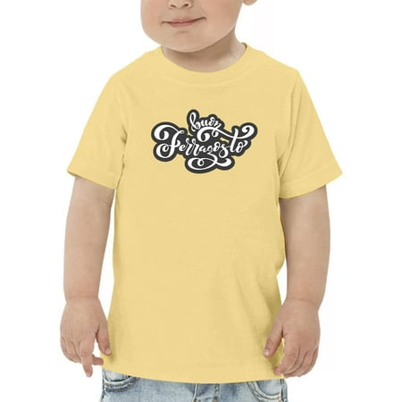 

Buon Ferragosto Curvy Text T-Shirt Toddler -Image by Shutterstock 5 Toddler