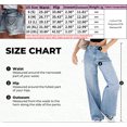 thumbnail image 3 of Women's High Waisted Ripped Denim Shorts, Dark Wash, with Contrast Stitching and Frayed Hem, Distressed Y2K Casual Summer Bottoms, 3 of 7