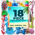 thumbnail image 2 of Juego de Juguetes para Perros Pacific Pups Multicolor 18 Piezas, 2 of 8