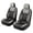 Gray214, variant on Car Seat Covers Fit for Mitsubishi Outlander 2007-2026,Breathable Seat Protector Cushion,Non-Slip Protection Easy Installation Scratch Resistant Black,Full Set(2 Row 5 Seats)