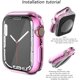 thumbnail image 4 of Screen Protector Case for Apple Watch series 8 & series 7 45mm, 2-Pack Soft TPU Bumper Ultra-Thin Full Cover Replacement for iWatch series 8 & series 7 45mm, 4 of 5