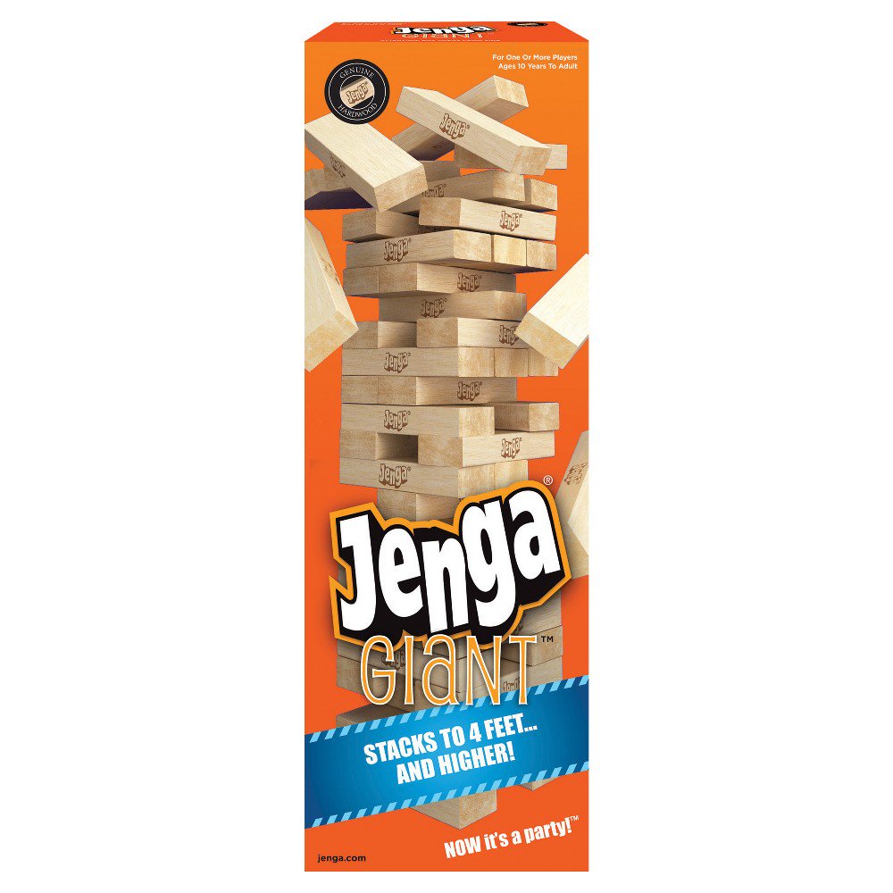 Jenga 0150424noAcc GIANT Genuine Hardwood Game