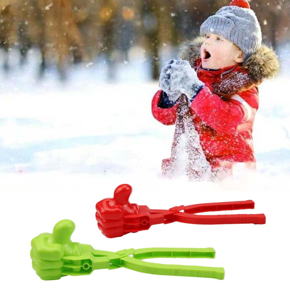 Snowball Maker Clip Duck Heart Bear Shaped Snow Sand Mold Tool Outdoor Fun Toys 