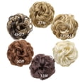 thumbnail image 3 of Synthetic Messy Elastic Hair Bun Extensions Short Curly Chignon Tousled Updo Hairpieces, 3 of 7