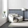 thumbnail image 6 of Hauteloom Syosset Wool Living Room, Bedroom Area Rug - Contemporary - Gray - 3' x 5', 6 of 10