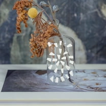 FRCOLOR 1 Bag DIY Mosaic Glass Tiles for Crafts Irregular Glass Pieces White Mosaic Tiles for Home Decor and Art Projects