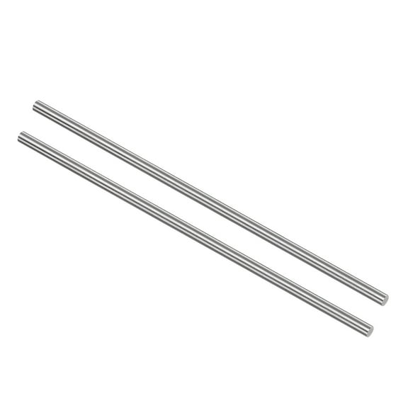 Uxcell Round Metal Rods 4.9mm x 200mm High Speed Steel (HSS) Lathe Bar Stock Tool 2 Pieces