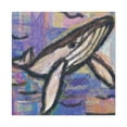 thumbnail image 3 of "Whales In Expressionism" - Canvas, 3 of 25