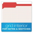 thumbnail image 2 of Double-Ply Reinforced Top Tab Colored File Folders, 1/3-Cut Tabs: Assorted, Letter Size, 0.75" Expansion, Red, 100/Box | Bundle of 2 Boxes, 2 of 5