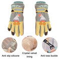 thumbnail image 3 of Guantes de esquí para niños, cálidos, para hombres y mujeres, niños, antideslizantes, impermeables, dibujos animados, lindos. Ormromra CPB-US-XD407-3, 3 of 5