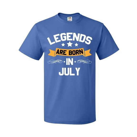 Inktastic Legends Are Born in July T-Shirt