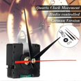 thumbnail image 2 of Radio Controlled Silent Quartz Wall Clock Movement Mechanism DIY Clock Kit DCF Signal Mode for Repair Parts Replacement, 2 of 5