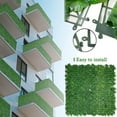 thumbnail image 6 of BSHAPPLUS® 39"x157" Ivy Privacy Fence Screen,Faux Ivy Leaf Artificial Hedges Fence,Greenery Wall Panel Decoration for Garden, Decor, Balcony, Patio, Indoor, 6 of 10
