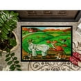 thumbnail image 3 of Corgi Pumpkin Ride with Goat Door Mat, 3 of 4