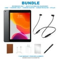 thumbnail image 2 of Restored Apple iPad 7 (2019) Bundle, 32GB, Space Gray, Wi-Fi, Beats Flex, Case, Tempered Glass, Stylus Pen, Charging Accessories (Refurbished), 2 of 5