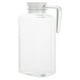 thumbnail image 1 of GOOHOCHY 1pc Transparente Frío Frío Botella Raya Gran Botella de agua caliente fría transparente, 1 of 7