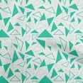 thumbnail image 1 of oneOone Cotton Poplin Sea Green Fabric Geometric Diy Clothing Quilting Fabric Print Fabric By Yard 42 Inch Wide, 1 of 4